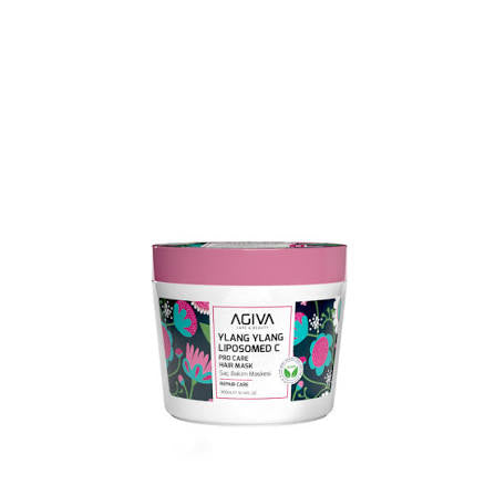Agiva Ylang Ylang Liposomed C Pro Care Hair Mask – Deep Repair & Shine Treatment (500 mL)